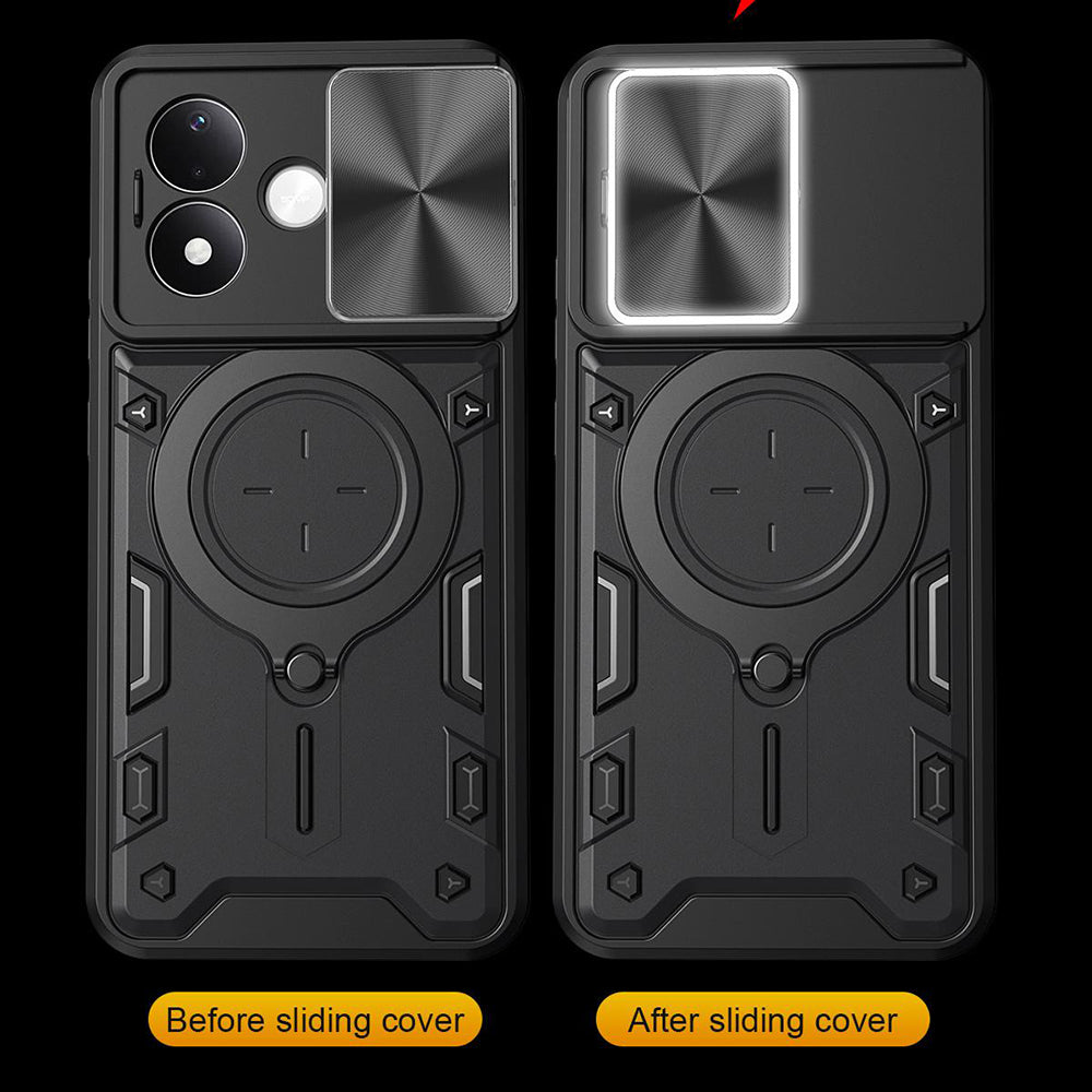 Husa de protectie Techsuit CamGuard Pro compatibil cu Xiaomi Redmi Note 17 Pro 5G, Albastru