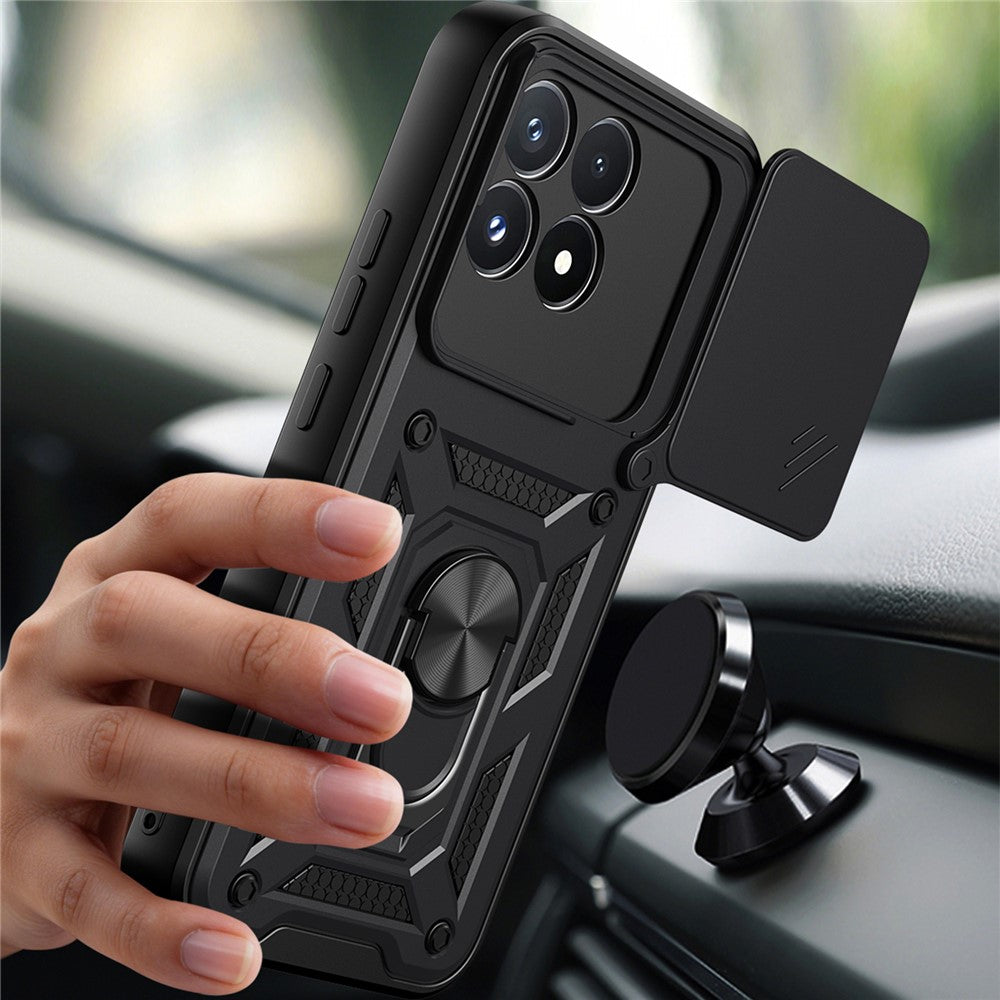 Husa de protectie Techsuit CamShield Series compatibil cu Xiaomi Poco F9 Pro, Albastru