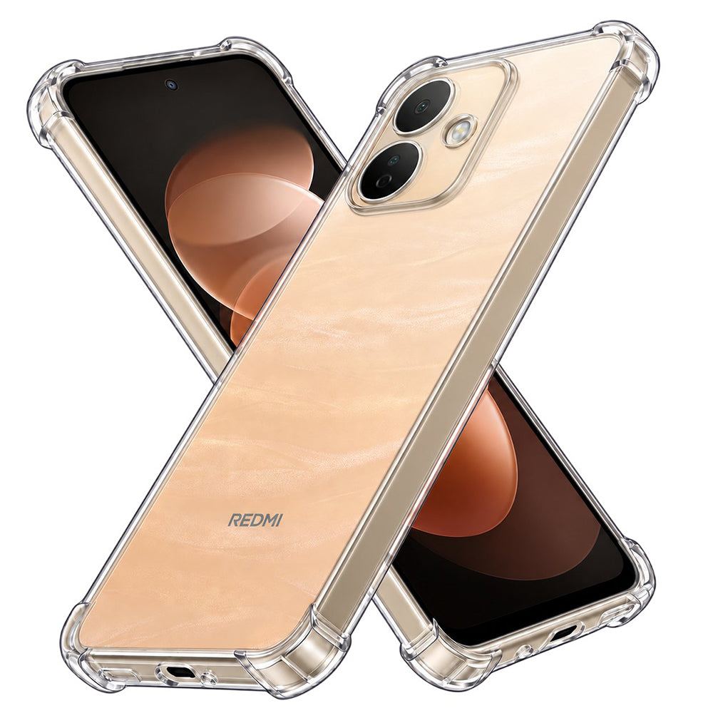 Husa de protectie Techsuit compatibil cu Xiaomi Redmi Note 17 Pro 5G, Transparent