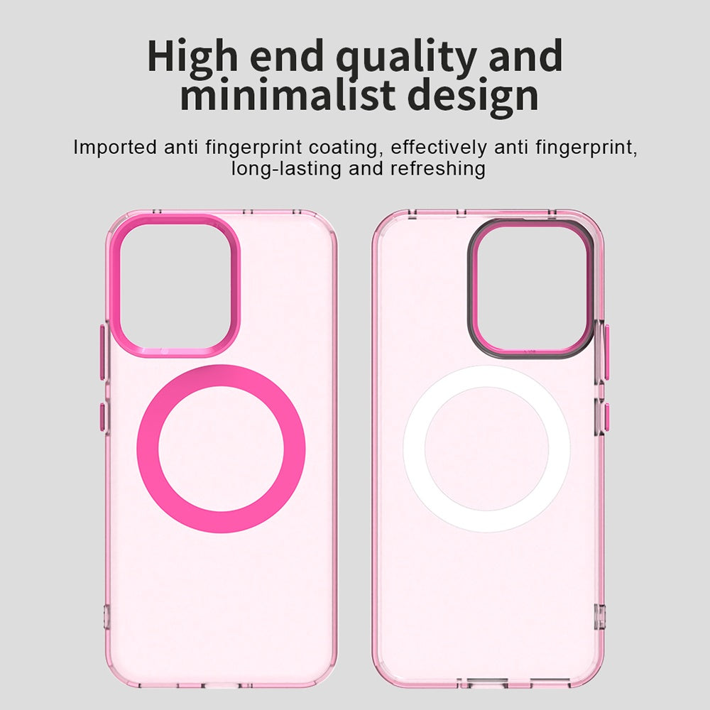 Husa de protectie Techsuit CandyCase MagSafe compatibil cu Oppo Reno16 F / Reno16 FS, Roz