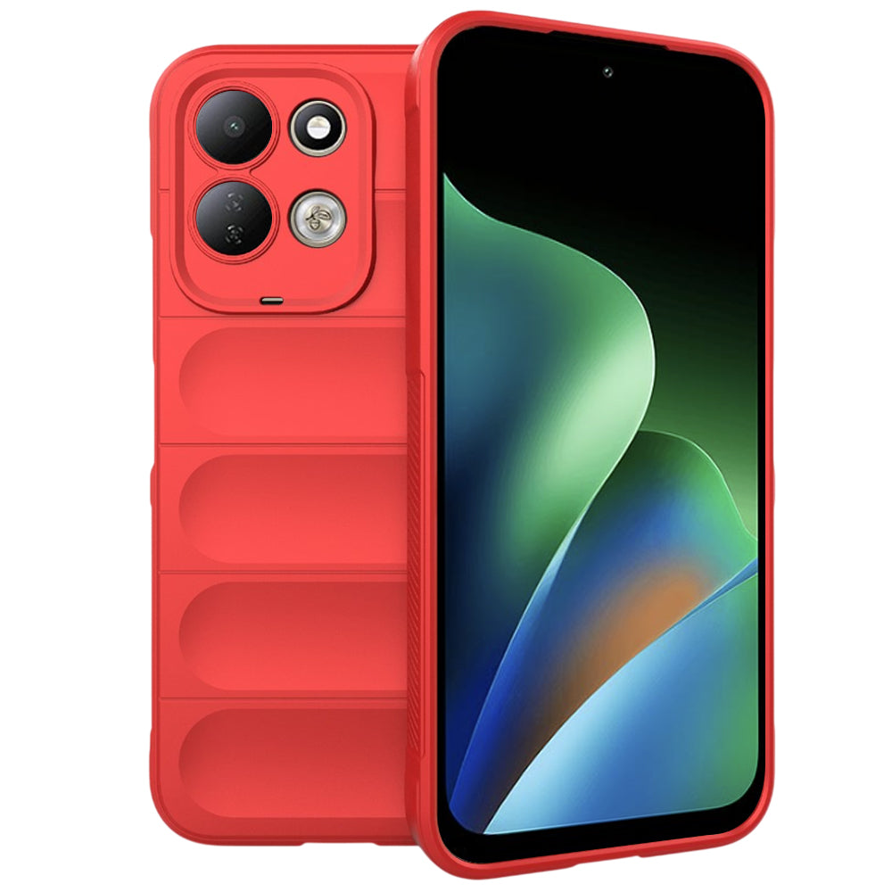 Husa de protectie Techsuit Magic Shield compatibil cu Xiaomi Redmi 17 4G / Redmi 17 5G, Roșu
