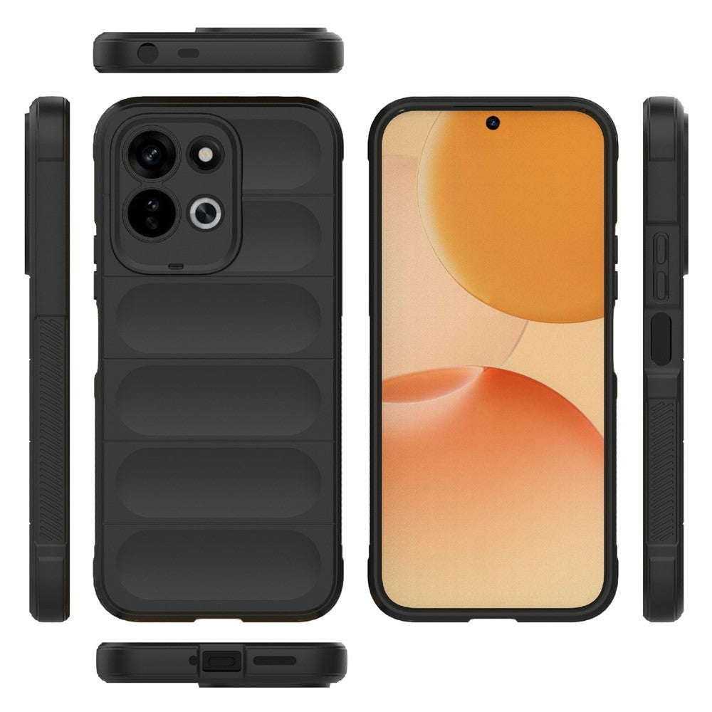 Husa de protectie Techsuit Magic Shield compatibil cu Xiaomi Redmi 17 4G / Redmi 17 5G, Negru