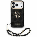 Husa de protectie Guess compatibil cu iPhone 18 Pro / iPhone 17 Pro, Negru