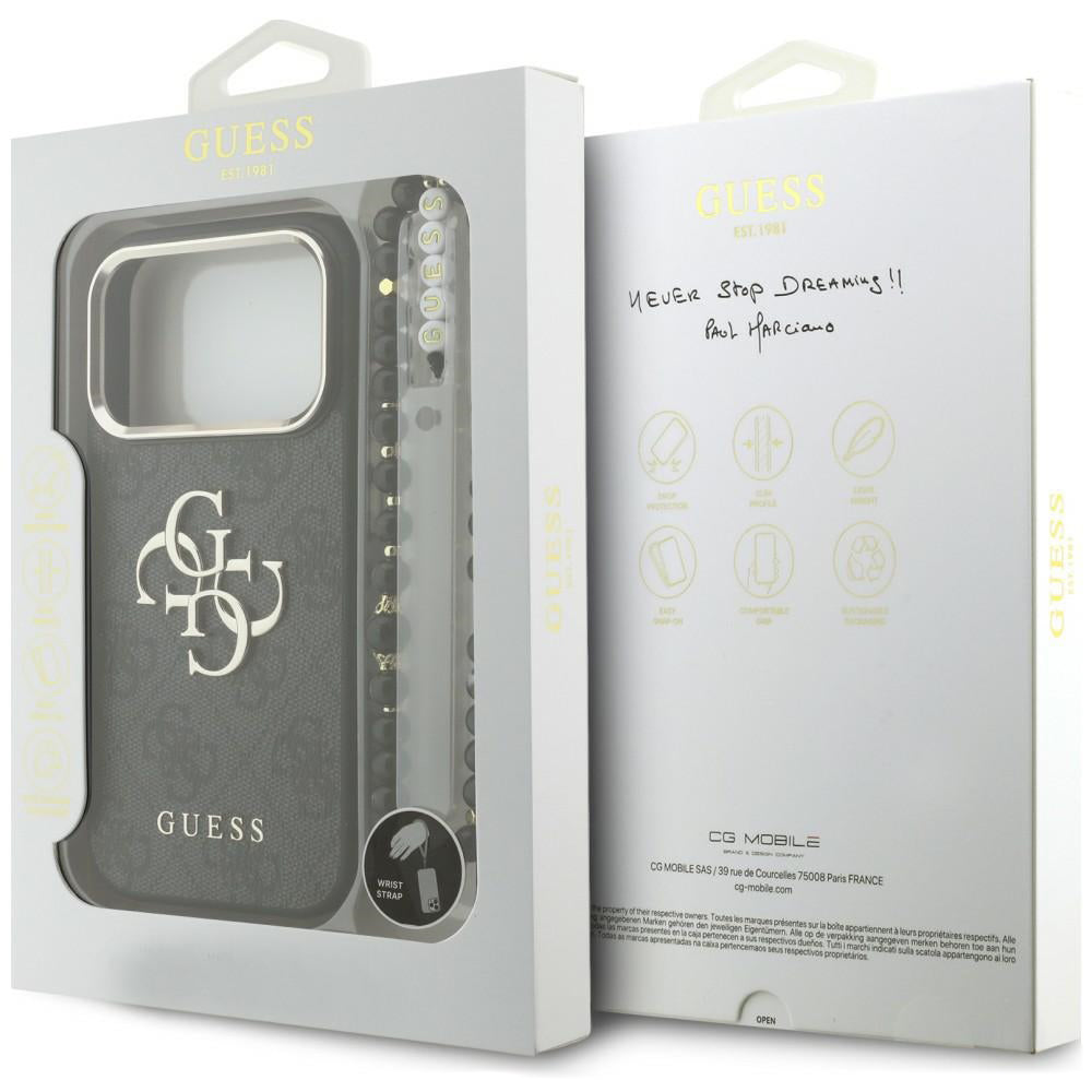 Husa de protectie Guess compatibil cu iPhone 17 Pro Max / iPhone 18 Pro Max, Negru