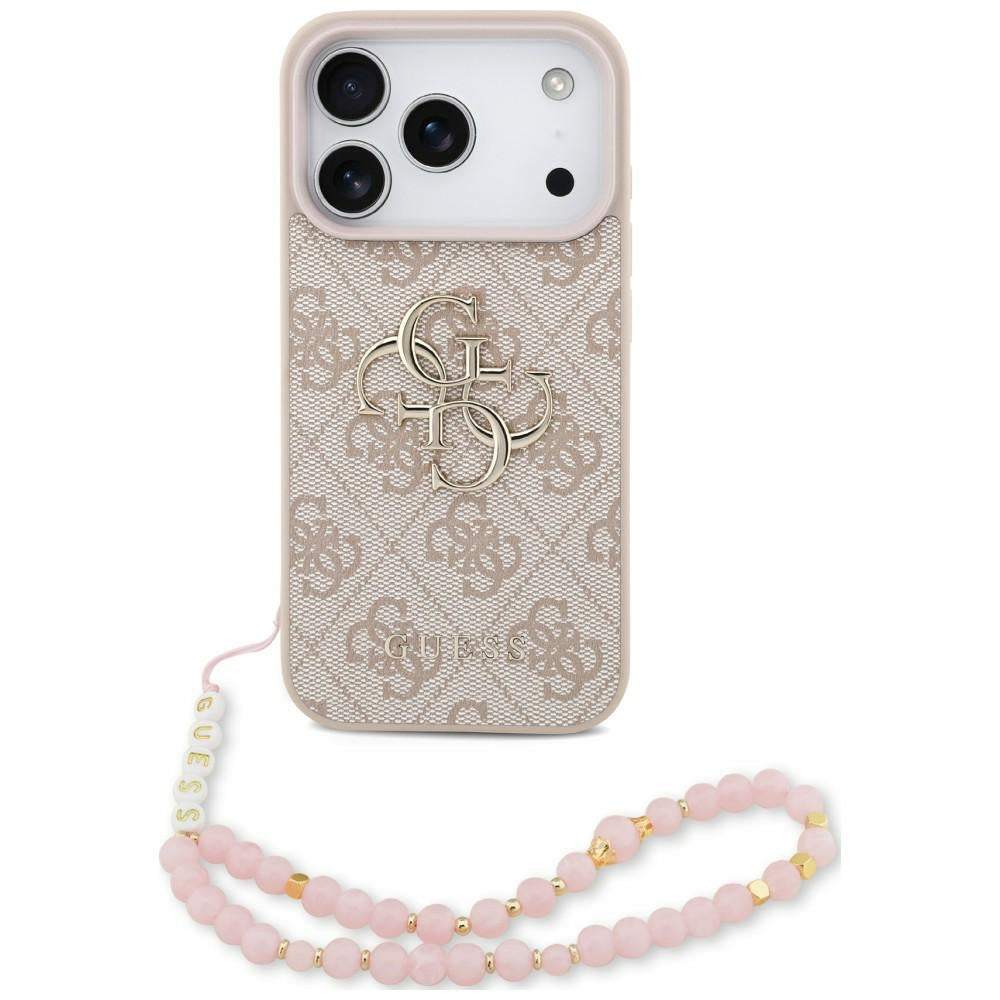 Husa de protectie Guess compatibil cu iPhone 17 Pro / iPhone 18 Pro, Roz