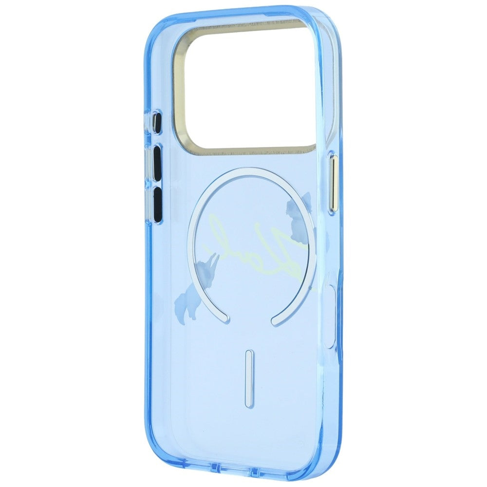 Husa de protectie Karl Lagerfeld compatibil cu iPhone 18 Pro / iPhone 17 Pro, Albastru