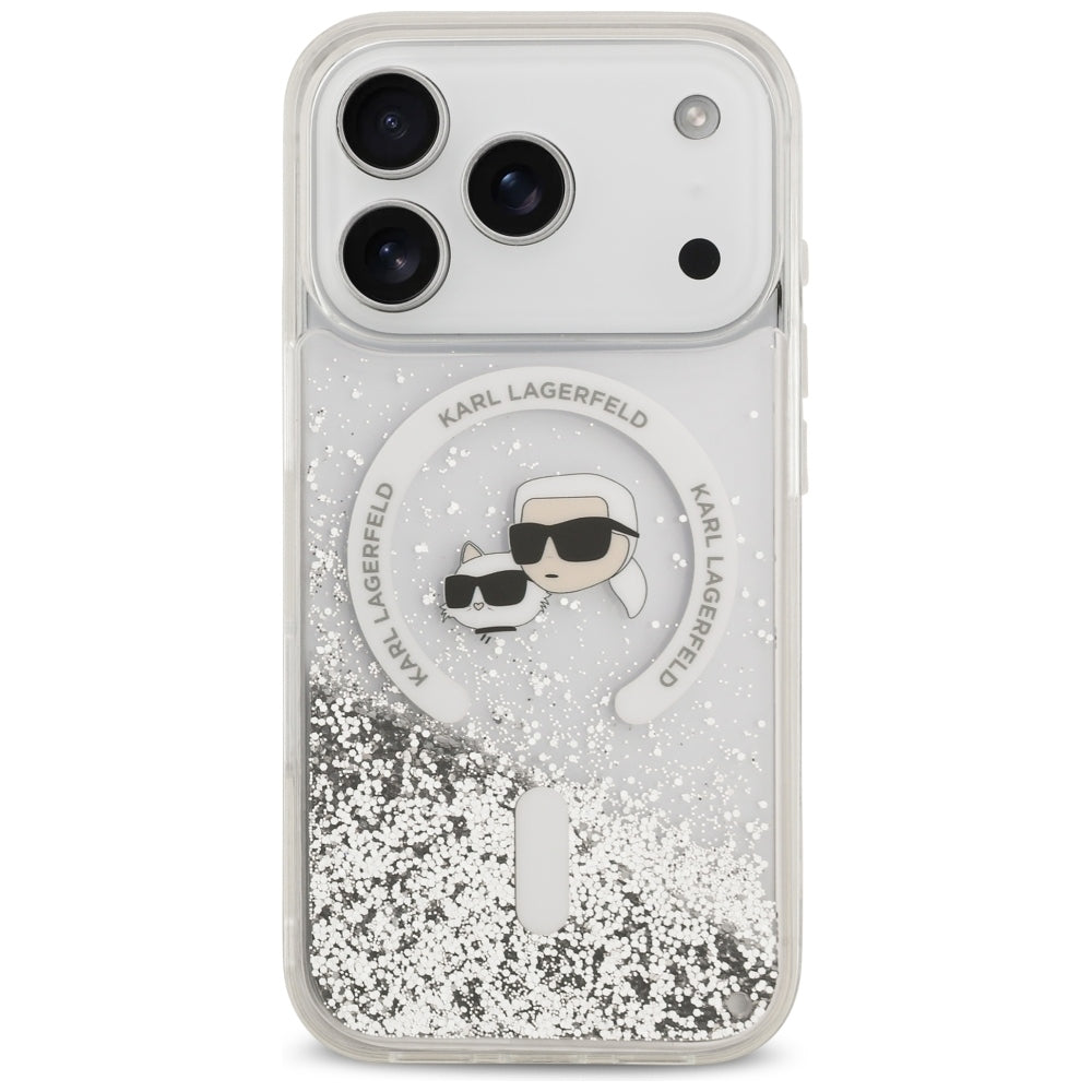 Husa de protectie Karl Lagerfeld compatibil cu iPhone 18 Pro / iPhone 17 Pro, Transparent