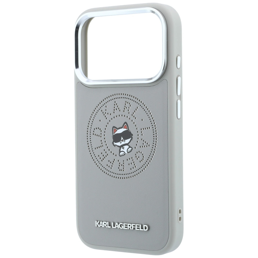 Husa de protectie Karl Lagerfeld compatibil cu iPhone 18 Pro Max / iPhone 17 Pro Max, Gri