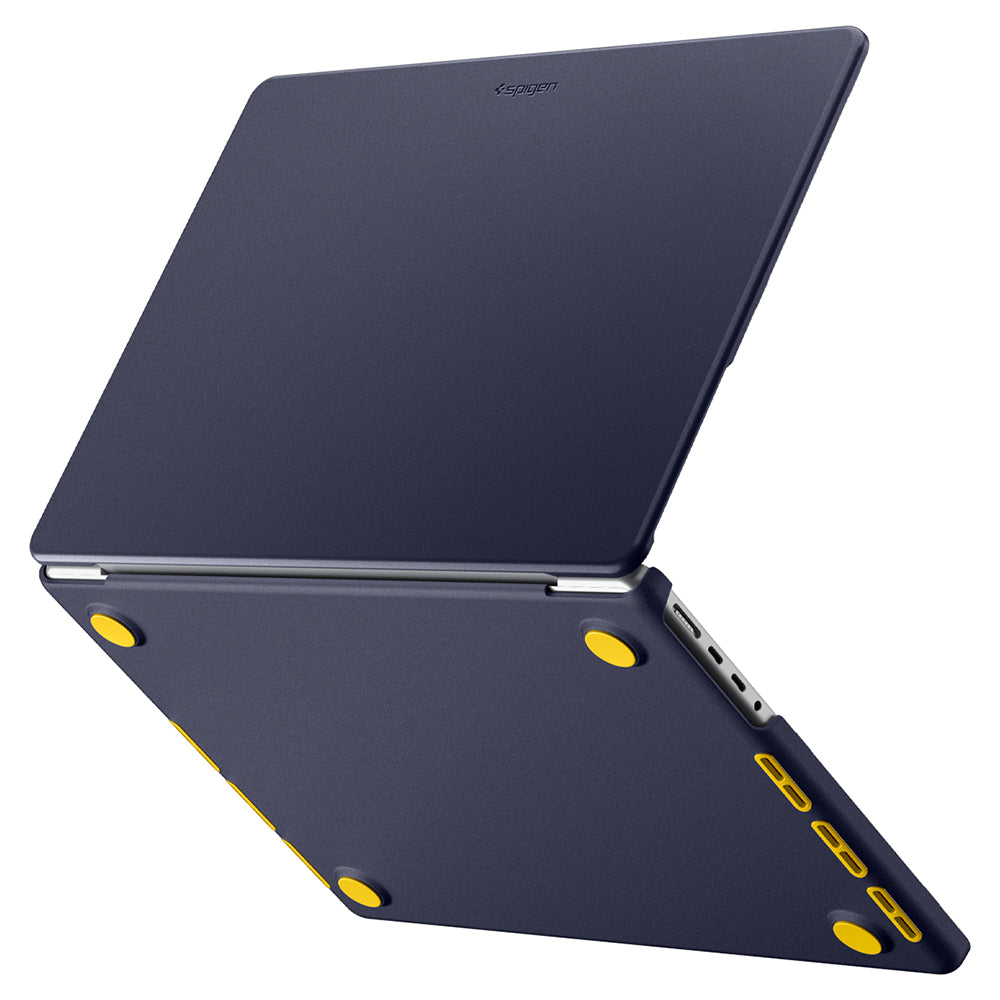 Husa laptop Spigen Nano Pop (ACS11271), MacBook Pro 14", Policarbonat, Albastru
