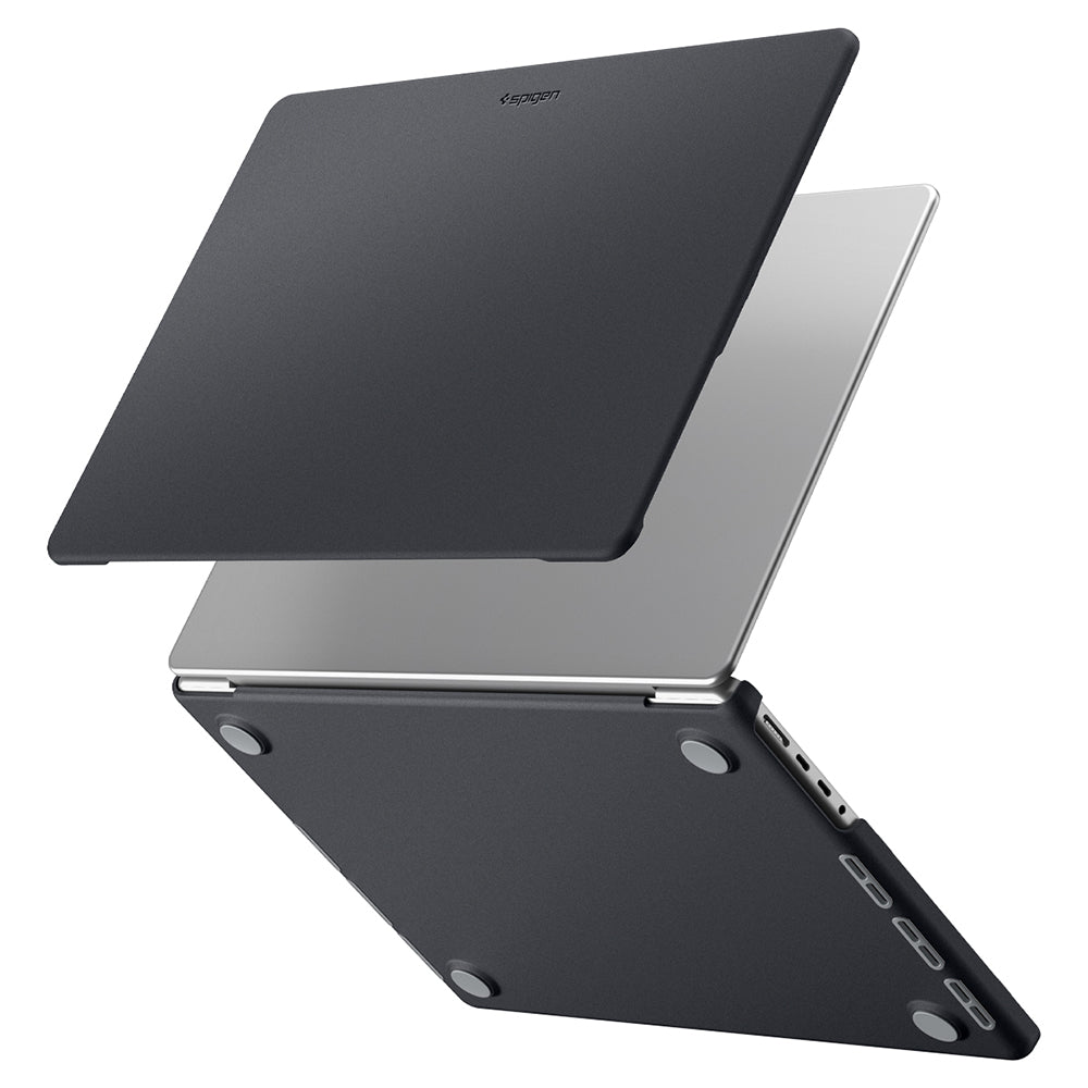 Husa laptop Spigen Nano Pop (ACS11272), Policarbonat, Negru