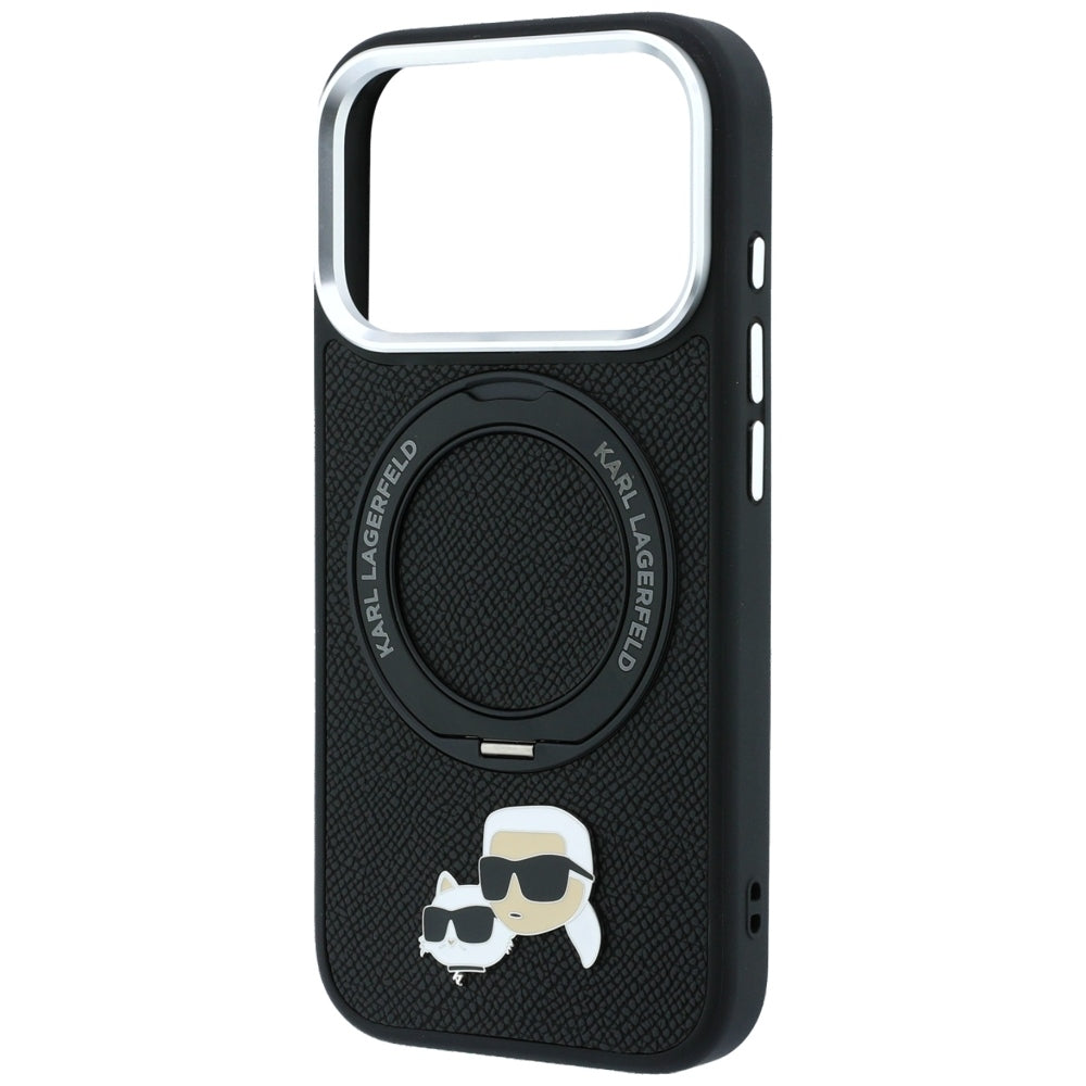 Husa de protectie Karl Lagerfeld compatibil cu iPhone 17 Pro Max / iPhone 18 Pro Max, Negru