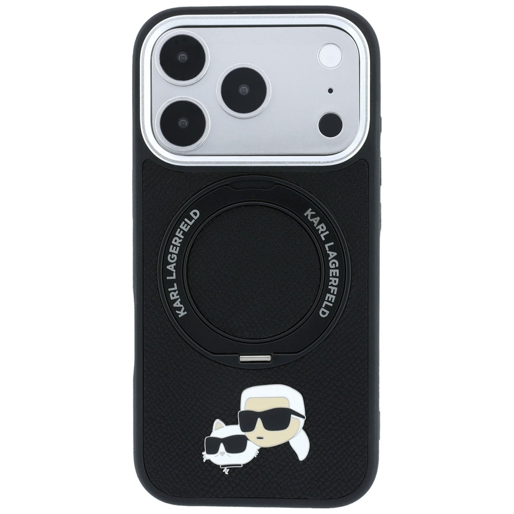 Husa de protectie Karl Lagerfeld compatibil cu iPhone 18 Pro / iPhone 17 Pro, Negru