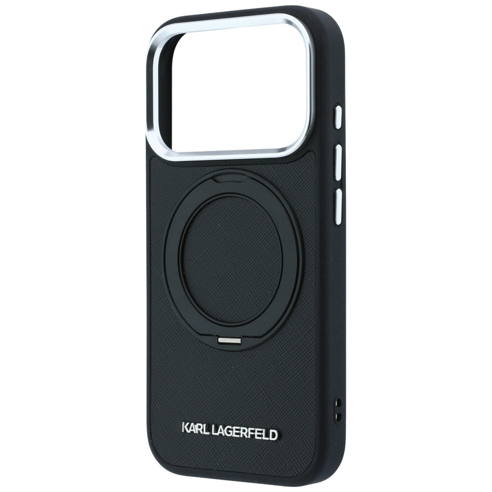 Husa de protectie Karl Lagerfeld compatibil cu iPhone 17 Pro Max / iPhone 18 Pro Max, Negru