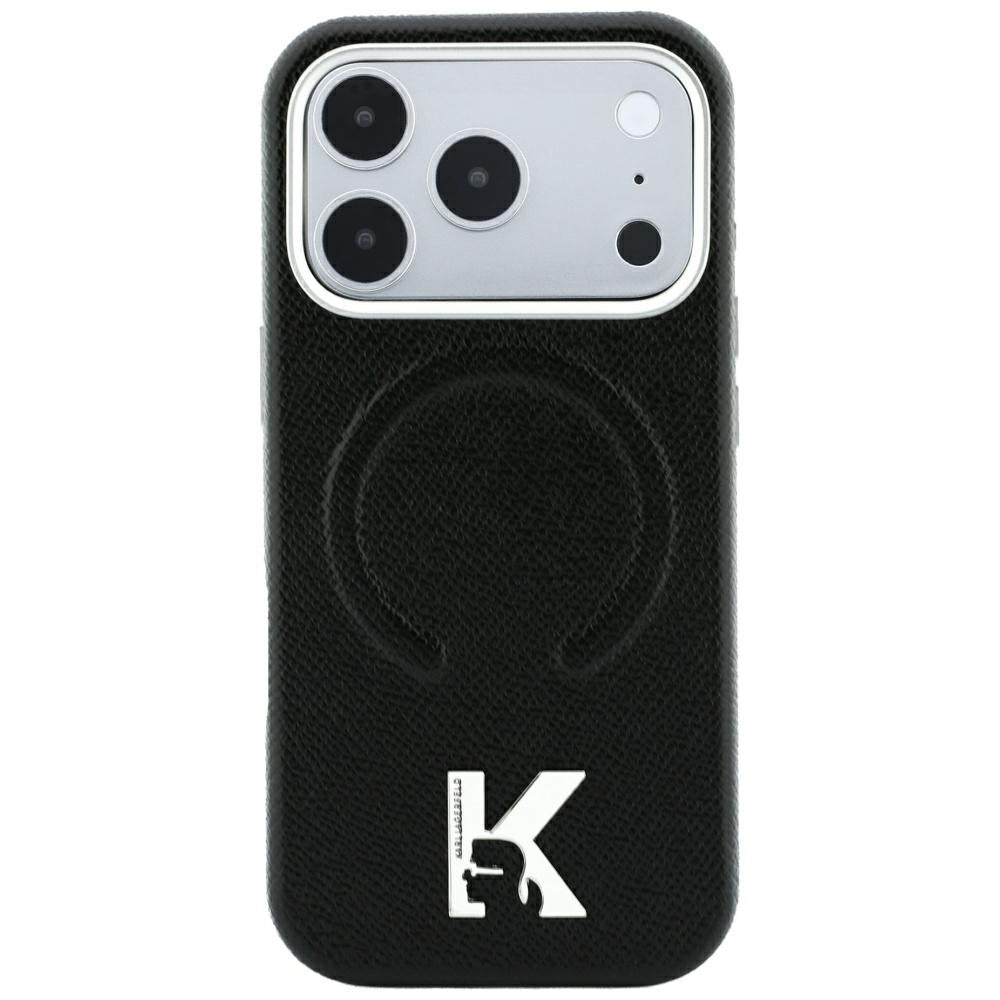 Husa de protectie Karl Lagerfeld compatibil cu iPhone 18 Pro / iPhone 17 Pro, Negru