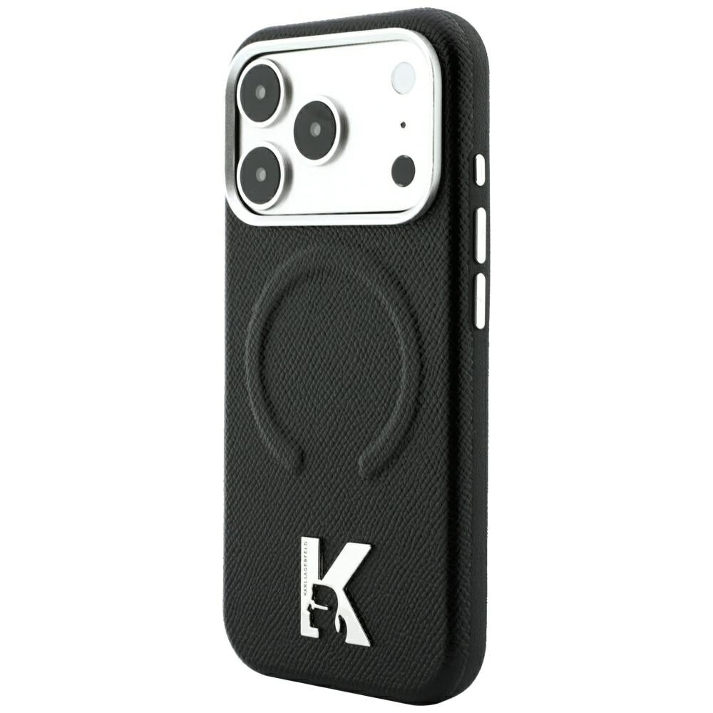 Husa de protectie Karl Lagerfeld compatibil cu iPhone 18 Pro / iPhone 17 Pro, Negru