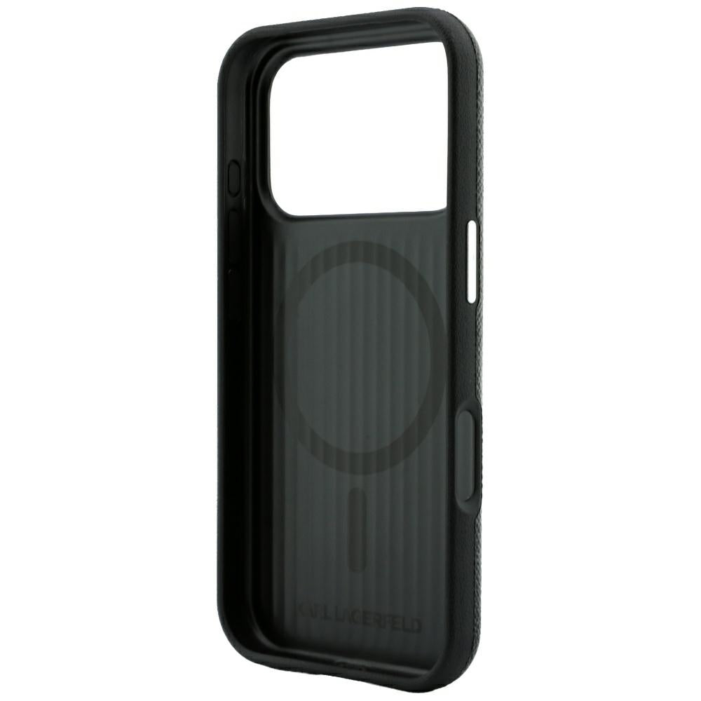 Husa de protectie Karl Lagerfeld compatibil cu iPhone 18 Pro / iPhone 17 Pro, Negru