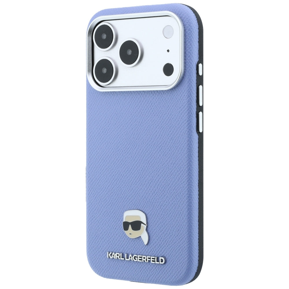 Husa de protectie Karl Lagerfeld compatibil cu iPhone 18 Pro Max / iPhone 17 Pro Max, Albastru