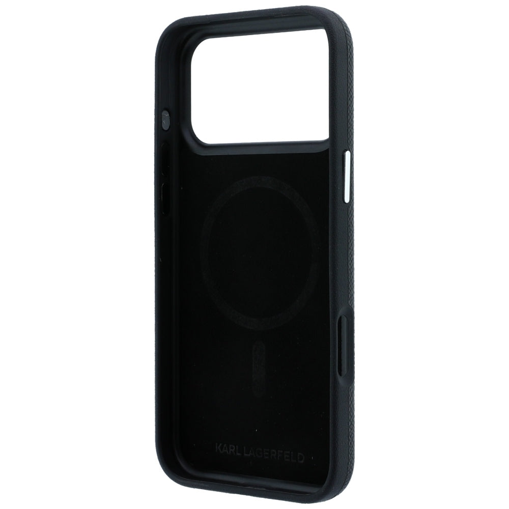 Husa de protectie Karl Lagerfeld compatibil cu iPhone 18 Pro / iPhone 17 Pro, Negru