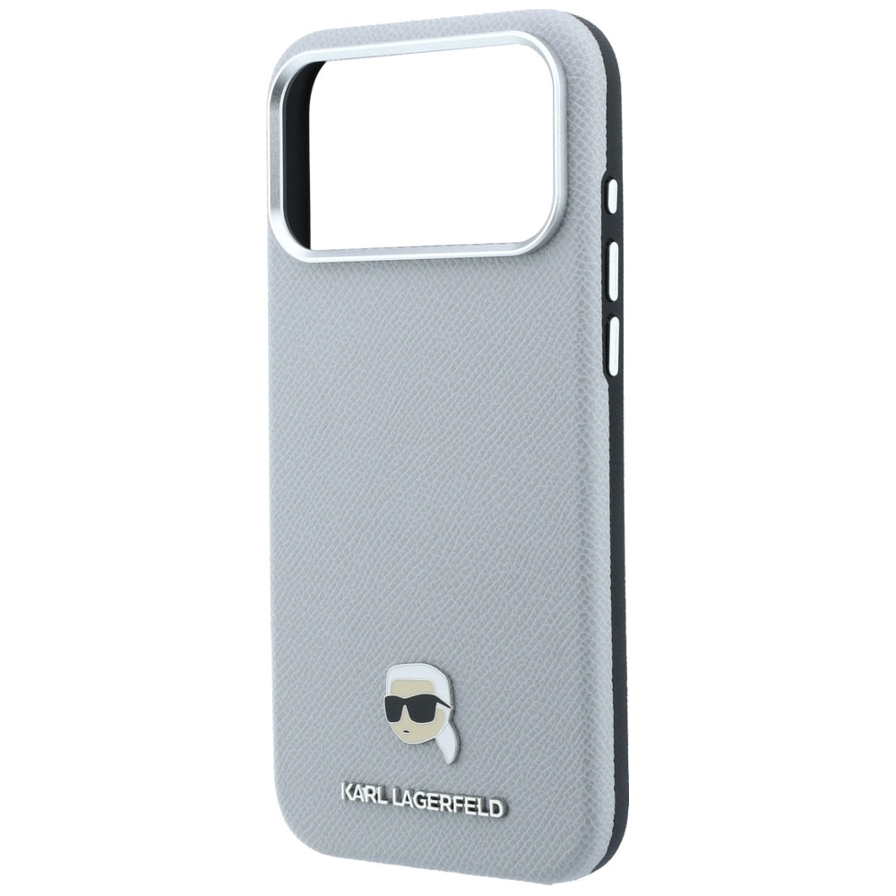 Husa de protectie Karl Lagerfeld compatibil cu iPhone 18 Pro / iPhone 17 Pro, Gri