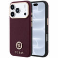 Husa de protectie Guess compatibil cu iPhone 18 Pro / iPhone 17 Pro, Bordo