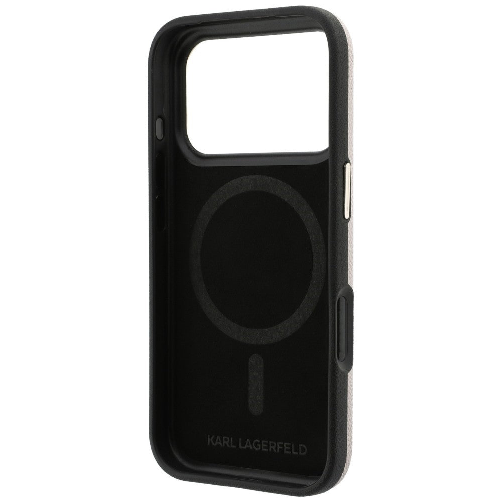 Husa de protectie Karl Lagerfeld compatibil cu iPhone 18 Pro Max / iPhone 17 Pro Max, Roz