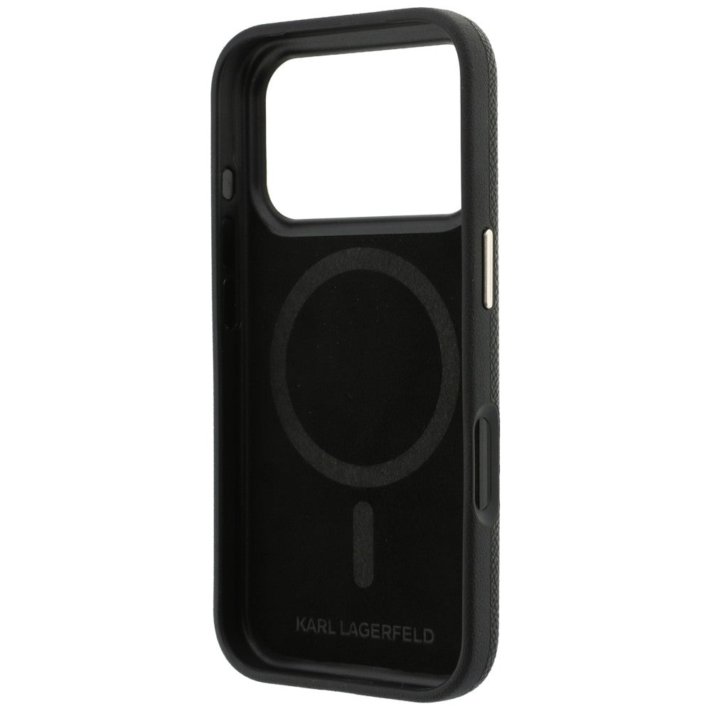 Husa de protectie Karl Lagerfeld compatibil cu iPhone 18 Pro Max / iPhone 17 Pro Max, Negru