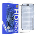 Folie de protectie Lito HD Pro compatibil cu iPhone 18 Pro / iPhone 17 Pro, Negru