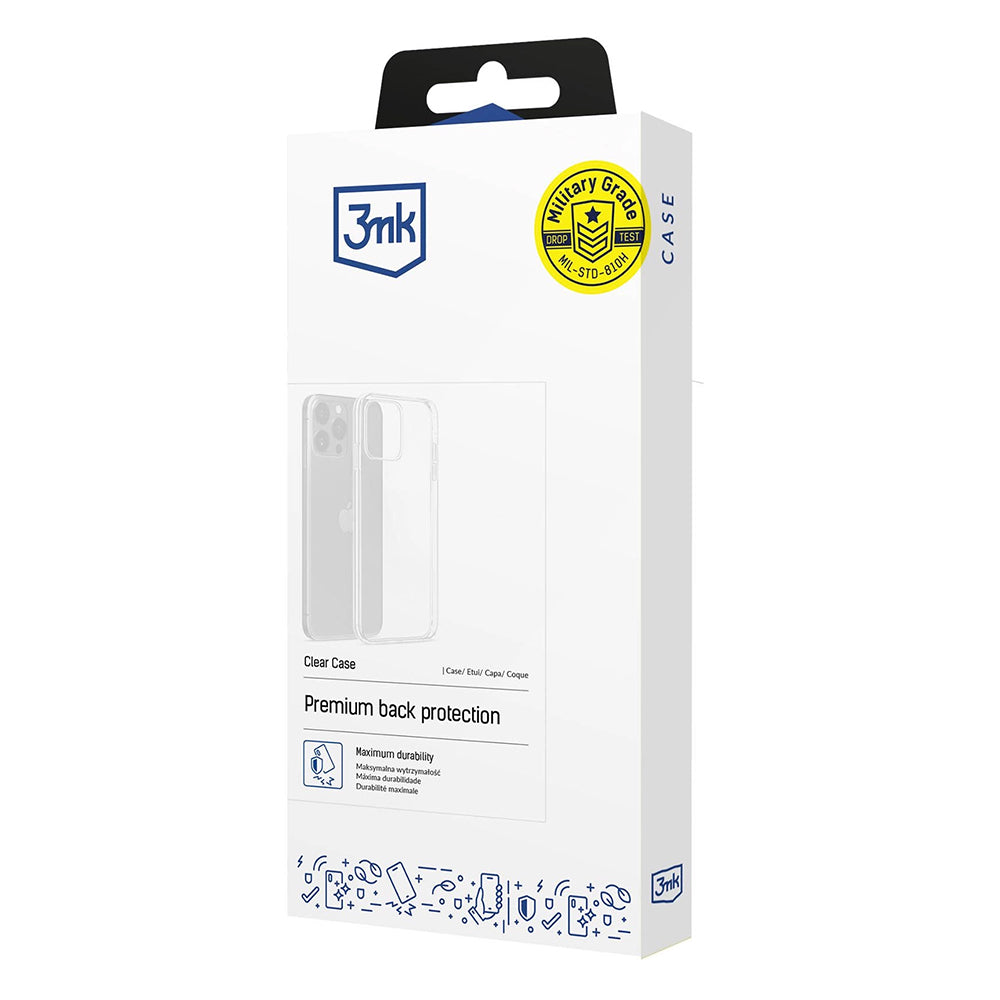 Husa de protectie 3mk Clear Case compatibil cu Xiaomi Redmi Note 17 Pro 5G, Transparent