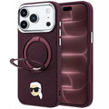 Husa de protectie Karl Lagerfeld compatibil cu iPhone 17 Pro Max / iPhone 18 Pro Max, Roșu