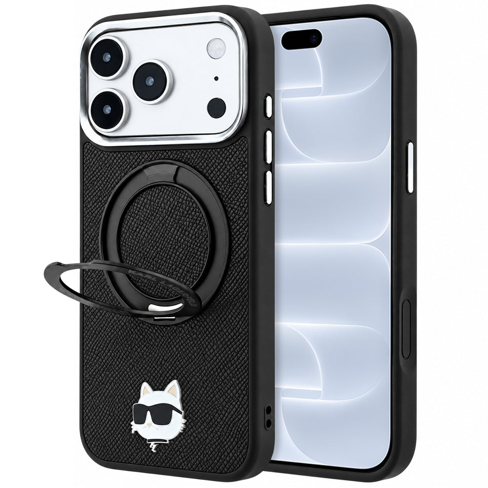 Husa de protectie Karl Lagerfeld compatibil cu iPhone 18 Pro / iPhone 17 Pro, Negru