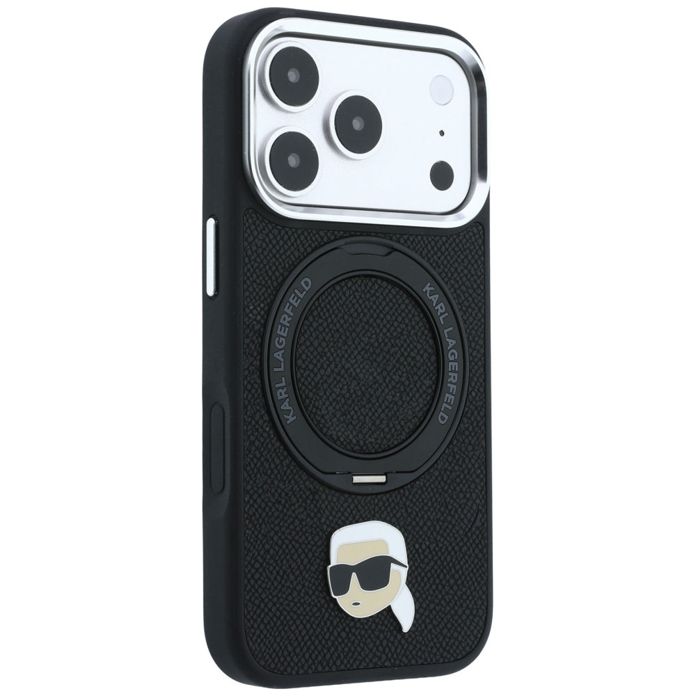 Husa de protectie Karl Lagerfeld compatibil cu iPhone 18 Pro Max / iPhone 17 Pro Max, Negru