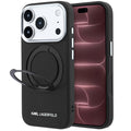 Husa de protectie Karl Lagerfeld compatibil cu iPhone 17 Pro Max / iPhone 18 Pro Max, Negru