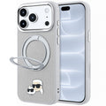 Husa de protectie Karl Lagerfeld compatibil cu iPhone 18 Pro / iPhone 17 Pro, Gri