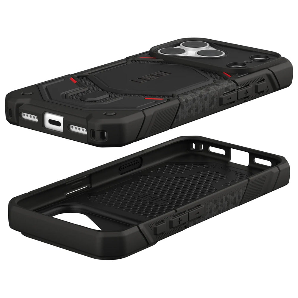Husa de protectie UAG Monarch Pro compatibil cu iPhone 17 Pro / iPhone 18 Pro, Negru