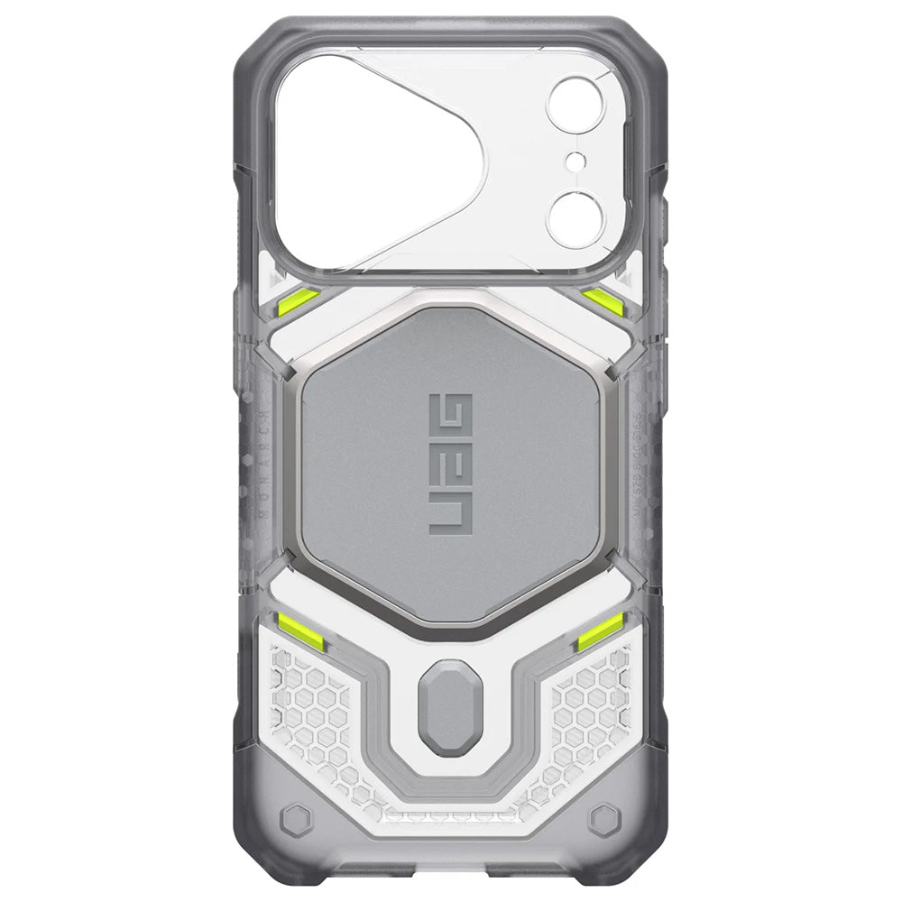 Husa de protectie UAG Monarch Pro compatibil cu iPhone 17 Pro / iPhone 18 Pro, Argintiu