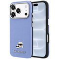 Husa de protectie Karl Lagerfeld compatibil cu iPhone 18 Pro / iPhone 17 Pro, Albastru