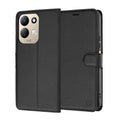 Husa de protectie Techsuit Leather Folio compatibil cu Xiaomi Redmi 17 4G / Redmi 17 5G, Negru