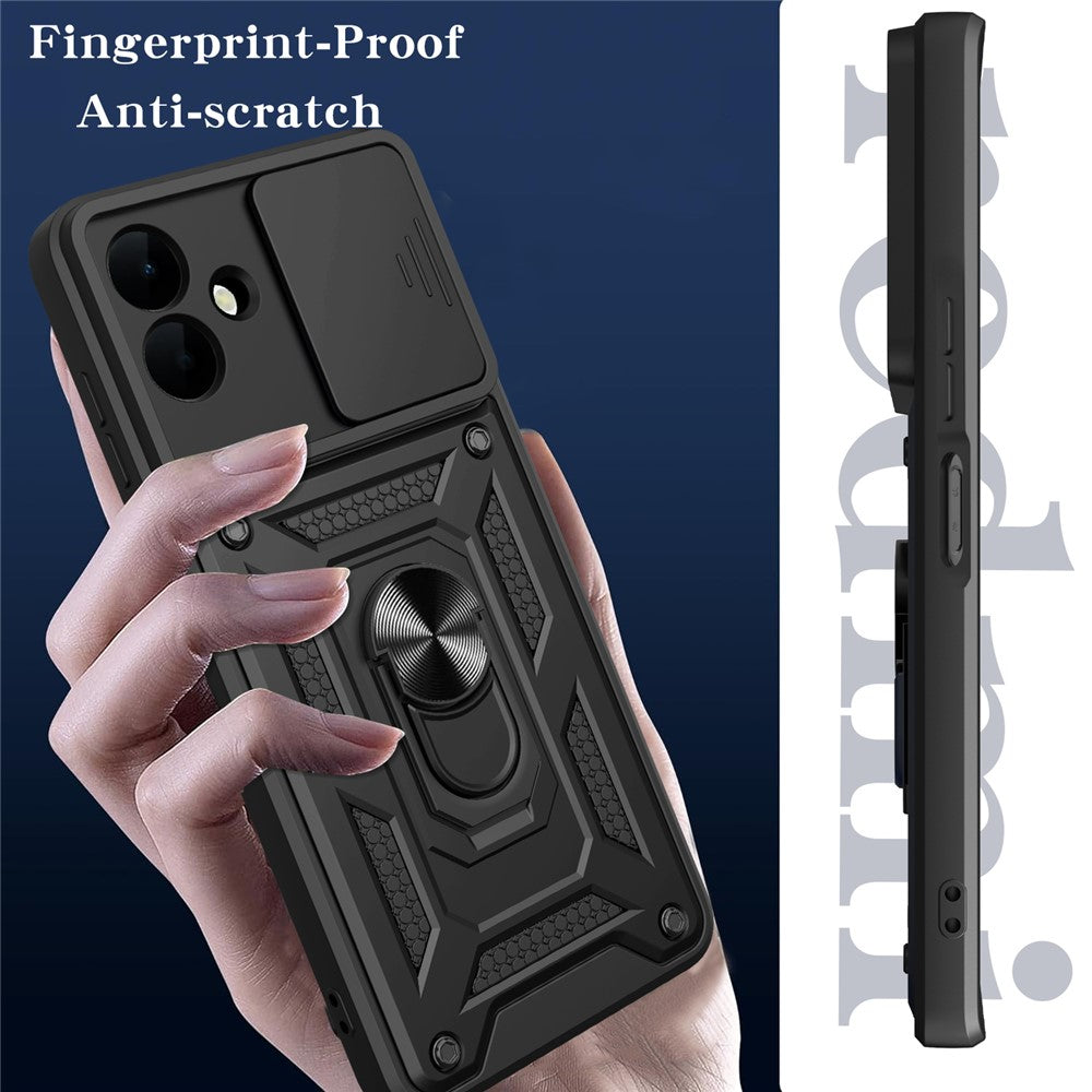 Husa de protectie Techsuit CamShield Series compatibil cu Samsung Galaxy A08 4G / A07 5G, Negru