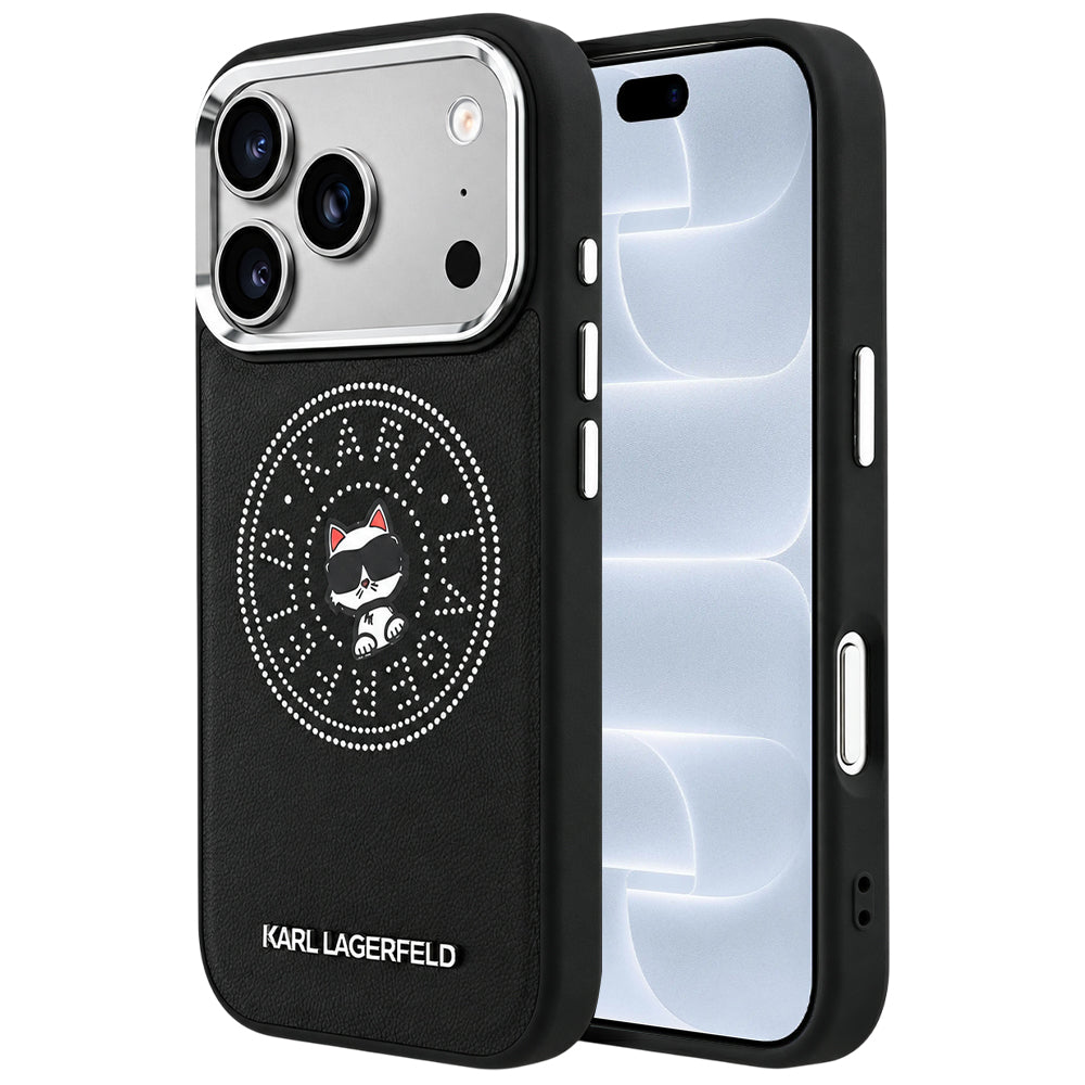 Husa de protectie Karl Lagerfeld compatibil cu iPhone 18 Pro / iPhone 17 Pro, Negru