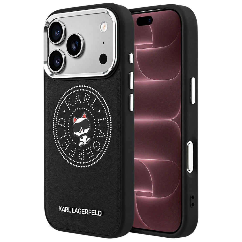 Husa de protectie Karl Lagerfeld compatibil cu iPhone 18 Pro Max / iPhone 17 Pro Max, Negru