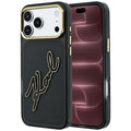 Husa de protectie Karl Lagerfeld compatibil cu iPhone 17 Pro Max / iPhone 18 Pro Max, Negru