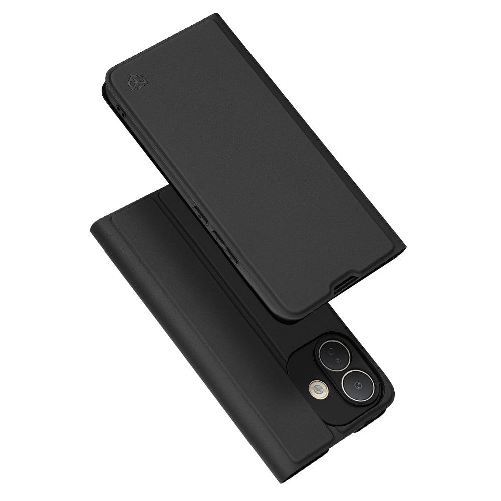 Husa de protectie Techsuit Magskin Book compatibil cu Xiaomi Redmi Note 17 Pro 5G, Negru