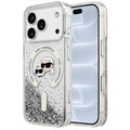 Husa de protectie Karl Lagerfeld compatibil cu iPhone 18 Pro / iPhone 17 Pro, Transparent
