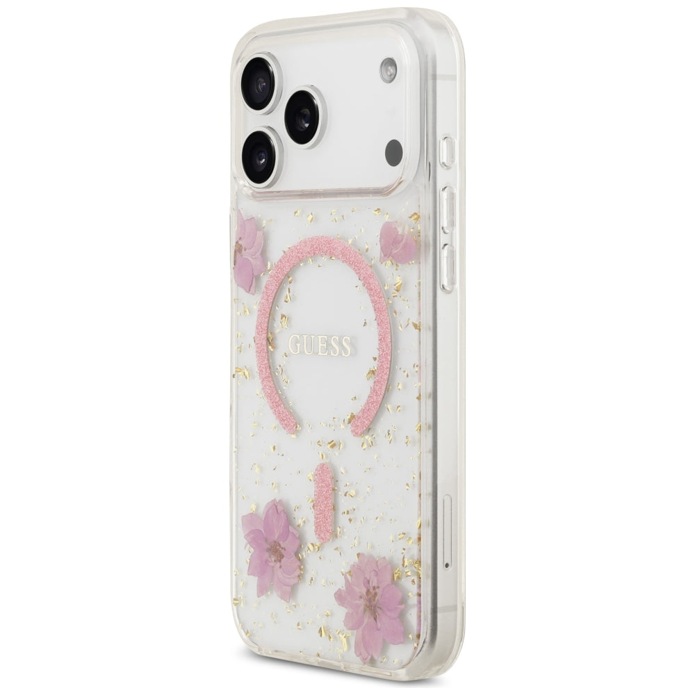 Husa de protectie Guess compatibil cu iPhone 17 Pro Max / iPhone 18 Pro Max, Roz