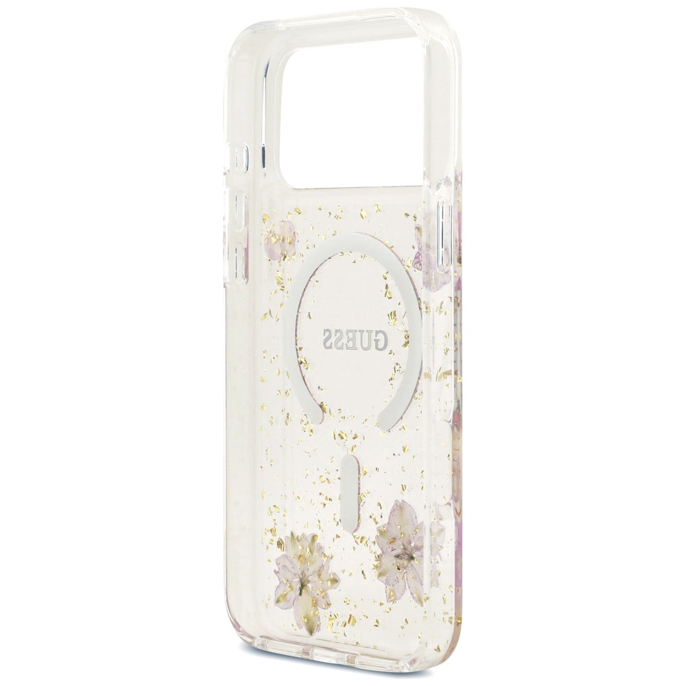 Husa de protectie Guess compatibil cu iPhone 18 Pro / iPhone 17 Pro, Roz