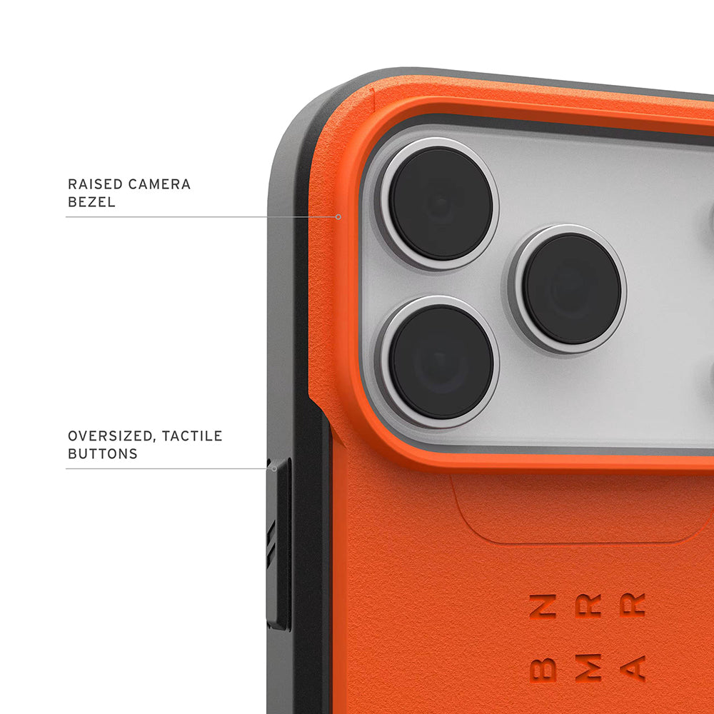 Husa de protectie UAG Civilian compatibil cu iPhone 17 Pro, Portocaliu