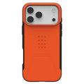 Husa de protectie UAG Civilian LT compatibil cu iPhone 17 Pro Max, Portocaliu