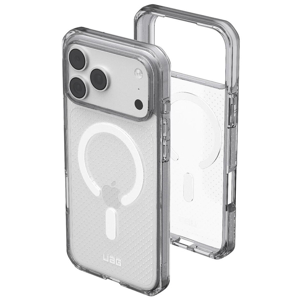 Husa de protectie UAG Dot MagSafe compatibil cu iPhone 17 Pro Max / iPhone 18 Pro Max, Gri