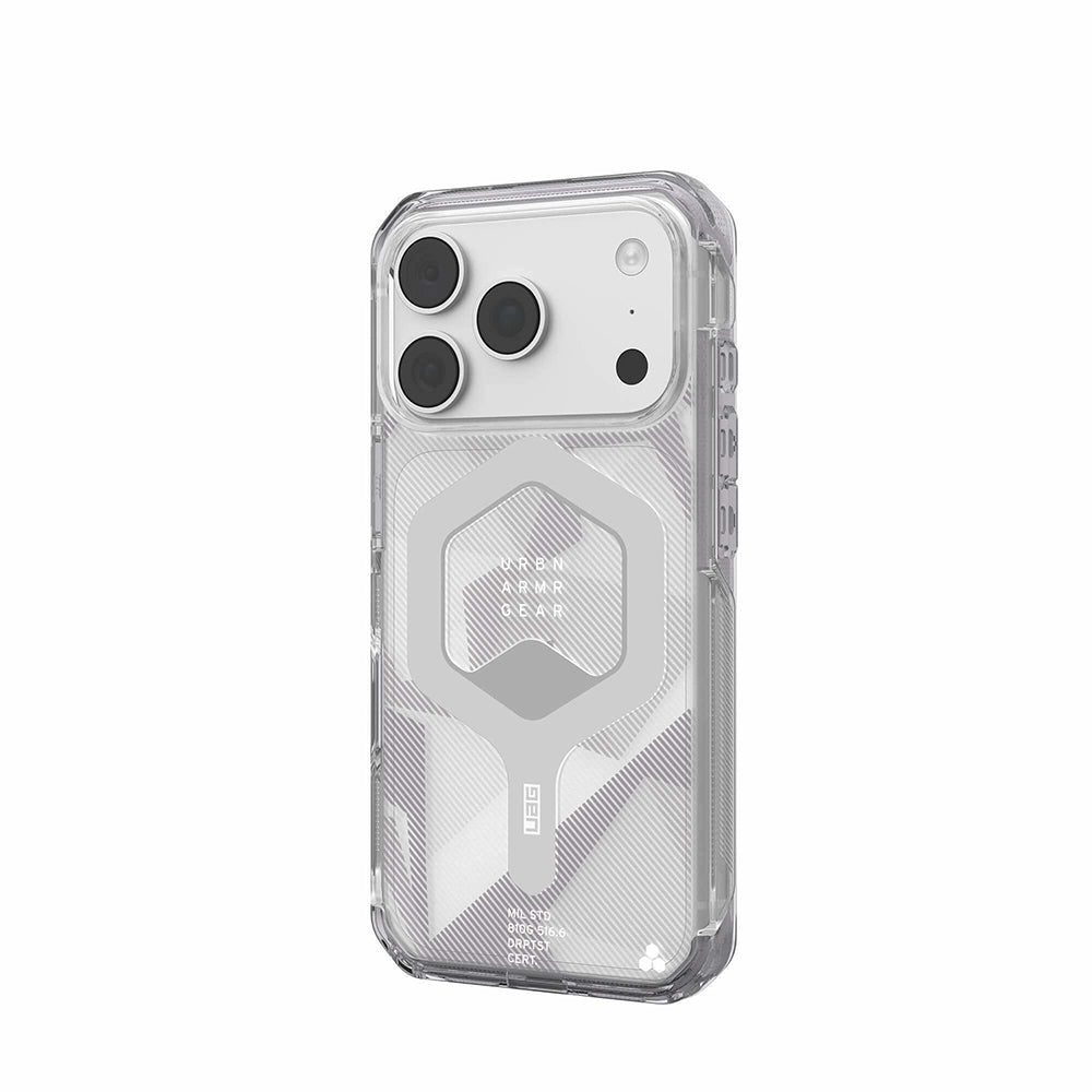Husa de protectie UAG Plyo compatibil cu iPhone 17 Pro / iPhone 18 Pro, Gri
