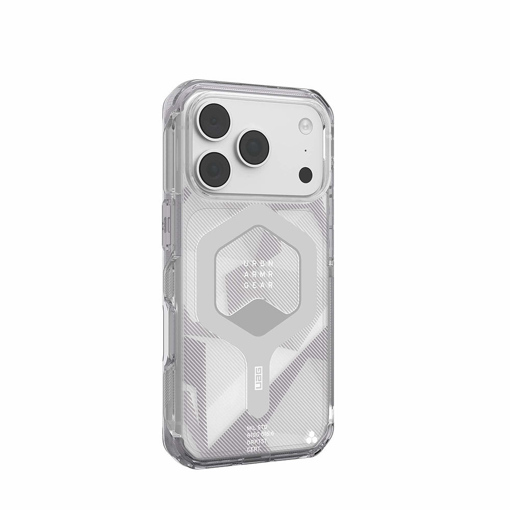 Husa de protectie UAG Plyo compatibil cu iPhone 17 Pro / iPhone 18 Pro, Gri